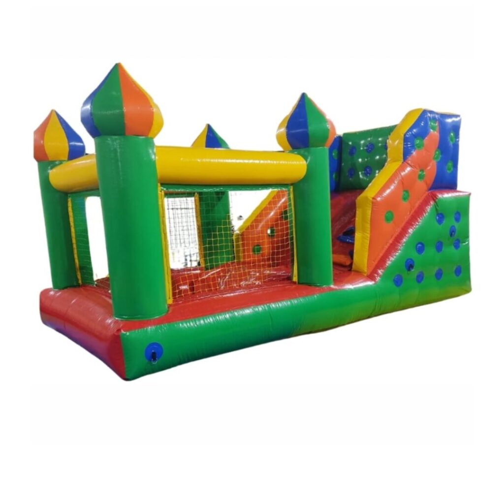 Mini tobogã com piscina de bolinhas